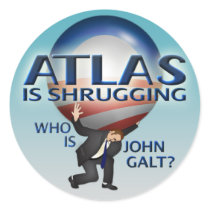 Atlas Is Shrugging Stickers