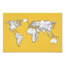 Atlas mustard drawing photographic print