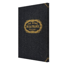 Atlas National De France Canvas Prints