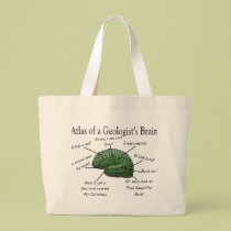 Atlas of a Geologist's Brain Funny Gifts bags