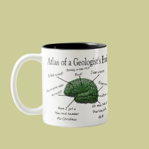 Atlas of a Geologist's Brain Funny Gifts mugs