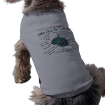 Atlas of a Vet Tech's Brain Dog Tee Shirt
