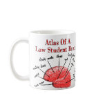 Atlas of Law Student Brain Coffee Mug