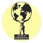 Atlas Round Sticker