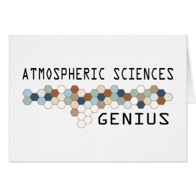 Atmospheric Sciences Genius Card by itsallhot