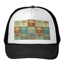 Atmospheric Sciences Pop Art Trucker Hats