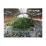 Atocha railroad station postcard