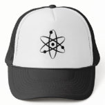 atom black mesh hats