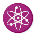 atom fridge magnet