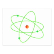 Atom Postkarte