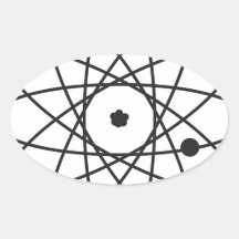 Atom Sticker