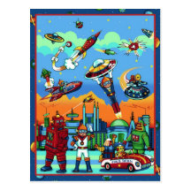 Atomic City Postcard