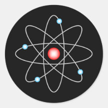 Atomic Symbol Sticker