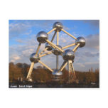 Atomium postcards