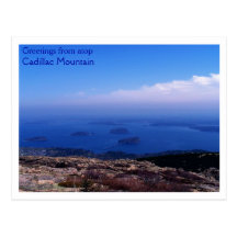 Atop Cadillac Mountain Postcard