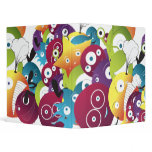 attack of monster balls notebook binders