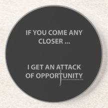 Attack of Opportunity Coasters