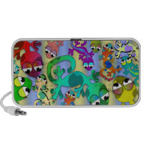 attack of the geckos ipod speakers