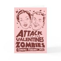 Attack of the Valentines Zombies Cards