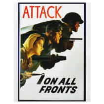 Attack, On All Fronts Flyer