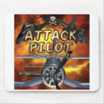 Attack Pilot Mouse Pad