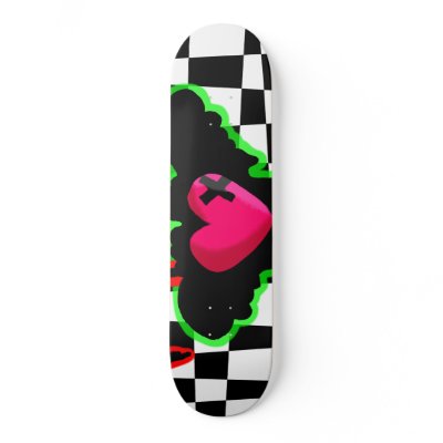 Attack to the Heart Skateboard by Axel_iixv