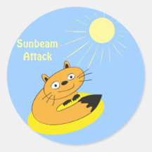 Attaque de Sunbeam Adhésifs