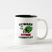 Attaque Parrotlet Mugs À Café