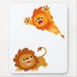 Attaque subite et subit ! ! Lions Mousepad de band tapis de souris