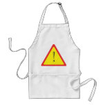 Attention Sign Aprons