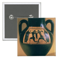 Attic black figure amphora depicting Theseus and t buttons