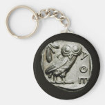 Attica Tetradrachm Owlthena Keychains