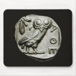 Attica Tetradrachm Owlthena Mouse Mats