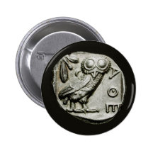 Attica Tetradrachm Owlthena Pin