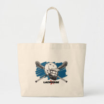 Attitude de lacrosse sacs de toile
