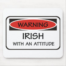 Attitude Irish Mouse Pad
