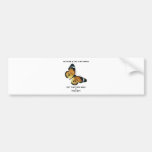 Attitude Is Like A Butterfly Just Flap Wings Soar Bumper Stickers