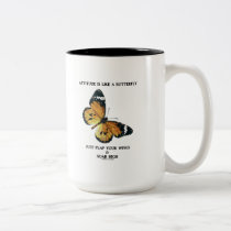 Attitude Is Like A Butterfly Just Flap Wings Soar mugs