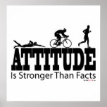 Attitude is Stronger than Facts Posters