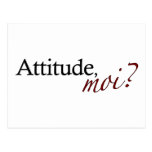 Attitude Moi Postcards