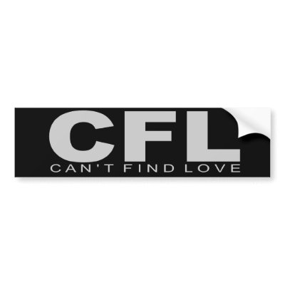 Attitudes - "Can't Find Love" Bumper Stickers by outoftheboxx