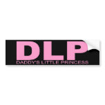 Attitudes - "Daddy's Little Princess" Bumper Sticker