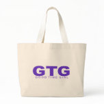 Attitudes - "Good Time Girl" Canvas Bags