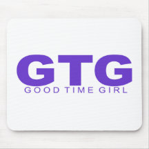 Attitudes - "Good Time Girl" Mouse Pads
