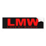 Attitudes - "Love My Woman" Bumper Sticker