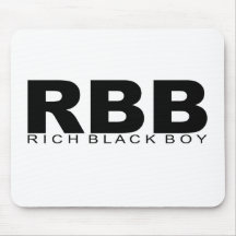 Attitudes - "Rich Black Boy" Mouse Pad