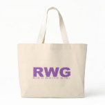 Attitudes - "Rich White Girl" Canvas Bags