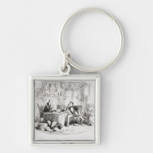 Attorney and Client, fortitude and impatience Key Chains