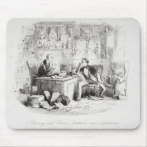 Attorney and Client, fortitude and impatience Mouse Pads