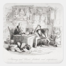 Attorney and Client, fortitude and impatience Stickers